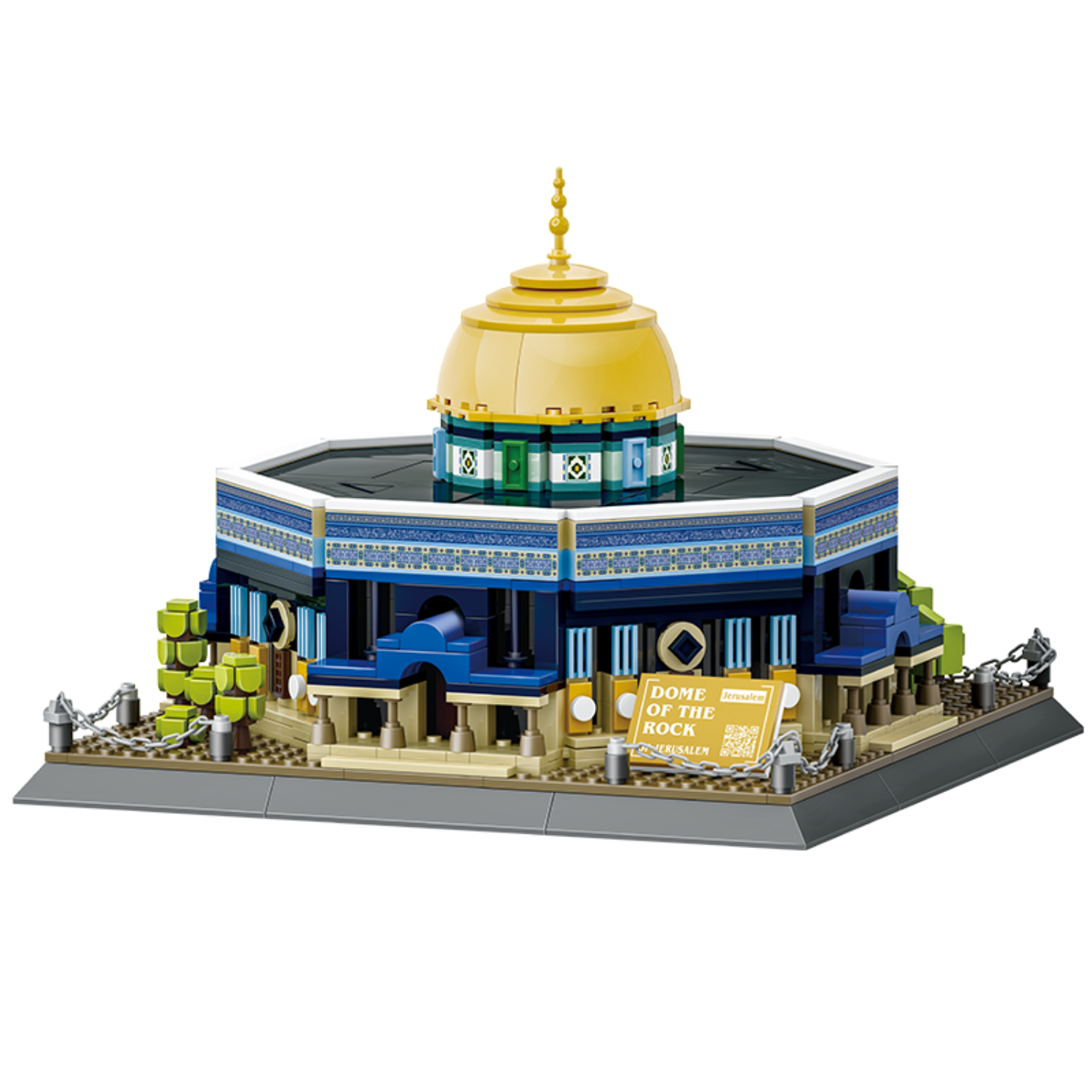 Dome of the Rock Building Block Set