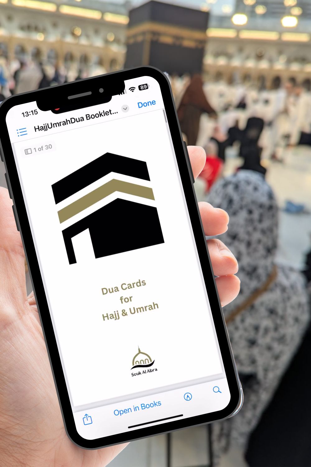 Hajj and Umrah Dua Booklet Printable PDF – With Arabic Audio Recitation Link – Digital Download