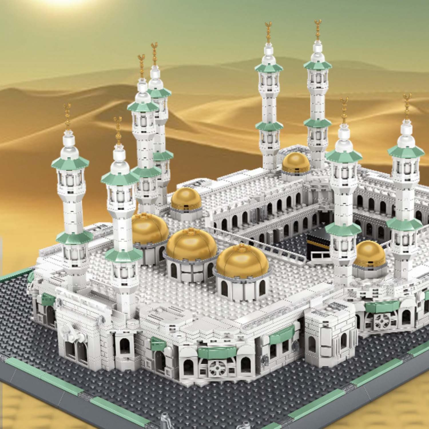 Great Mosque of Mecca Building Block Set