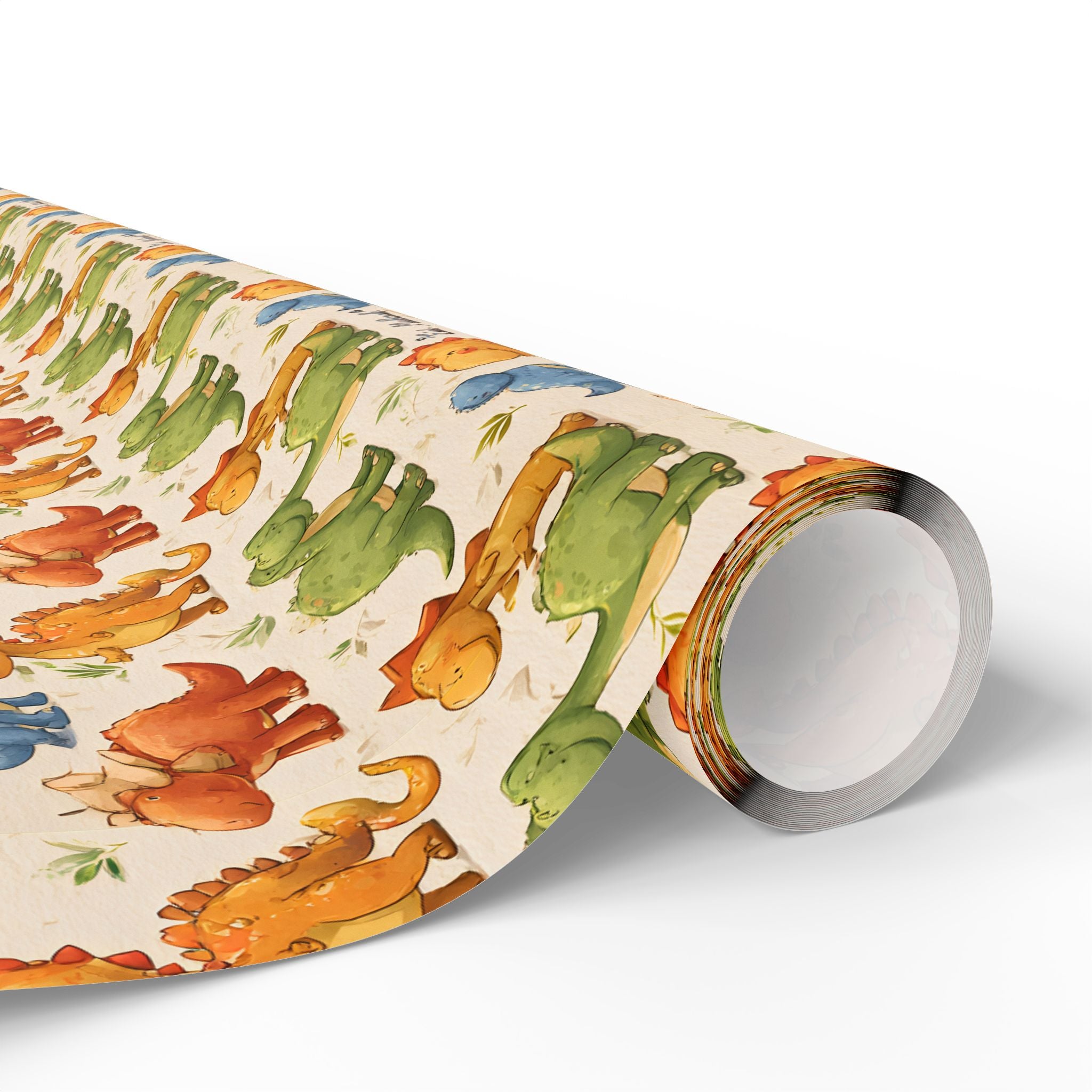 Kids Eid Mubarak Wrapping Paper | Cute Dinosaur Eid Gift Wrap | Fun Islamic Gift Wrap for Children