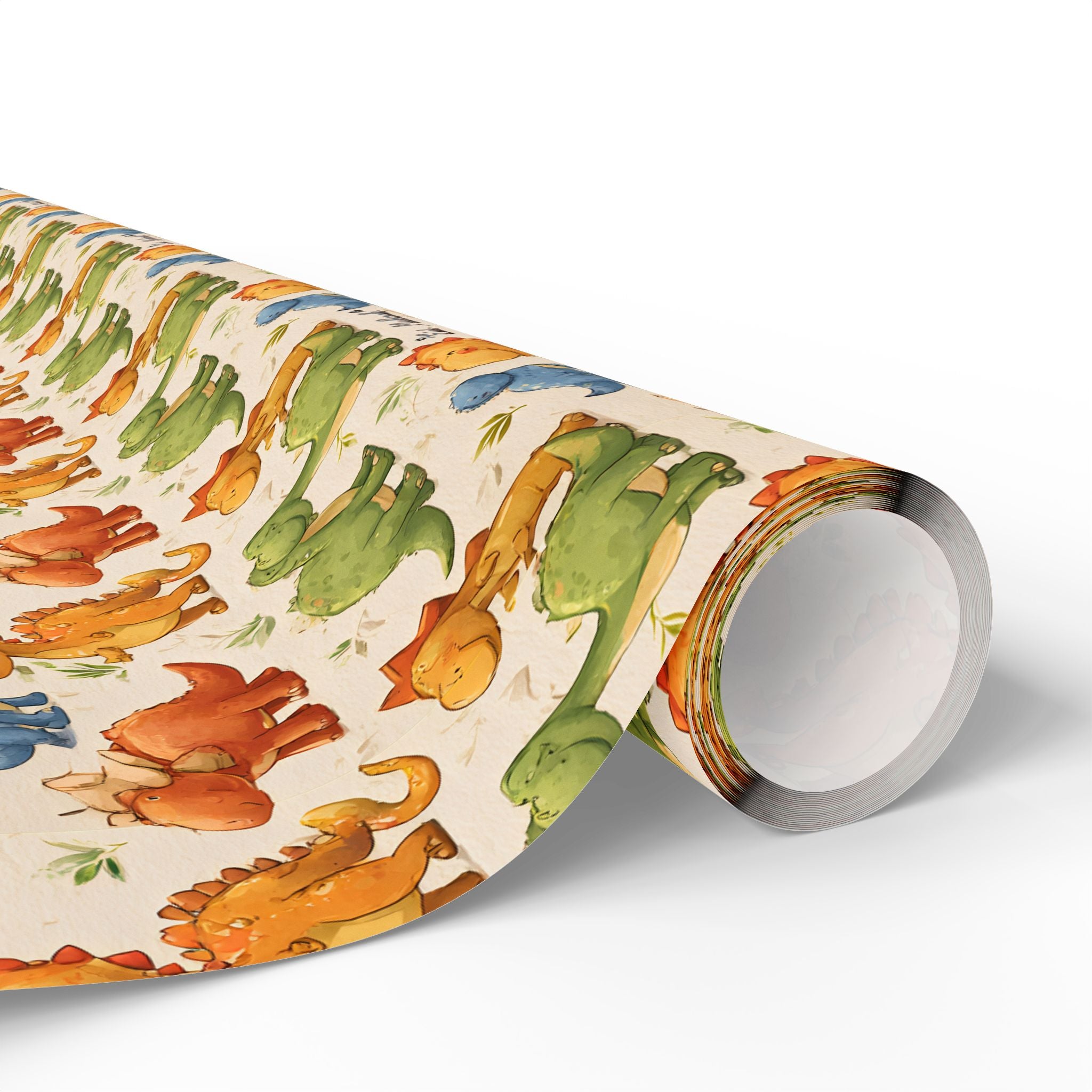 Kids Eid Mubarak Wrapping Paper | Cute Dinosaur Eid Gift Wrap | Fun Islamic Gift Wrap for Children