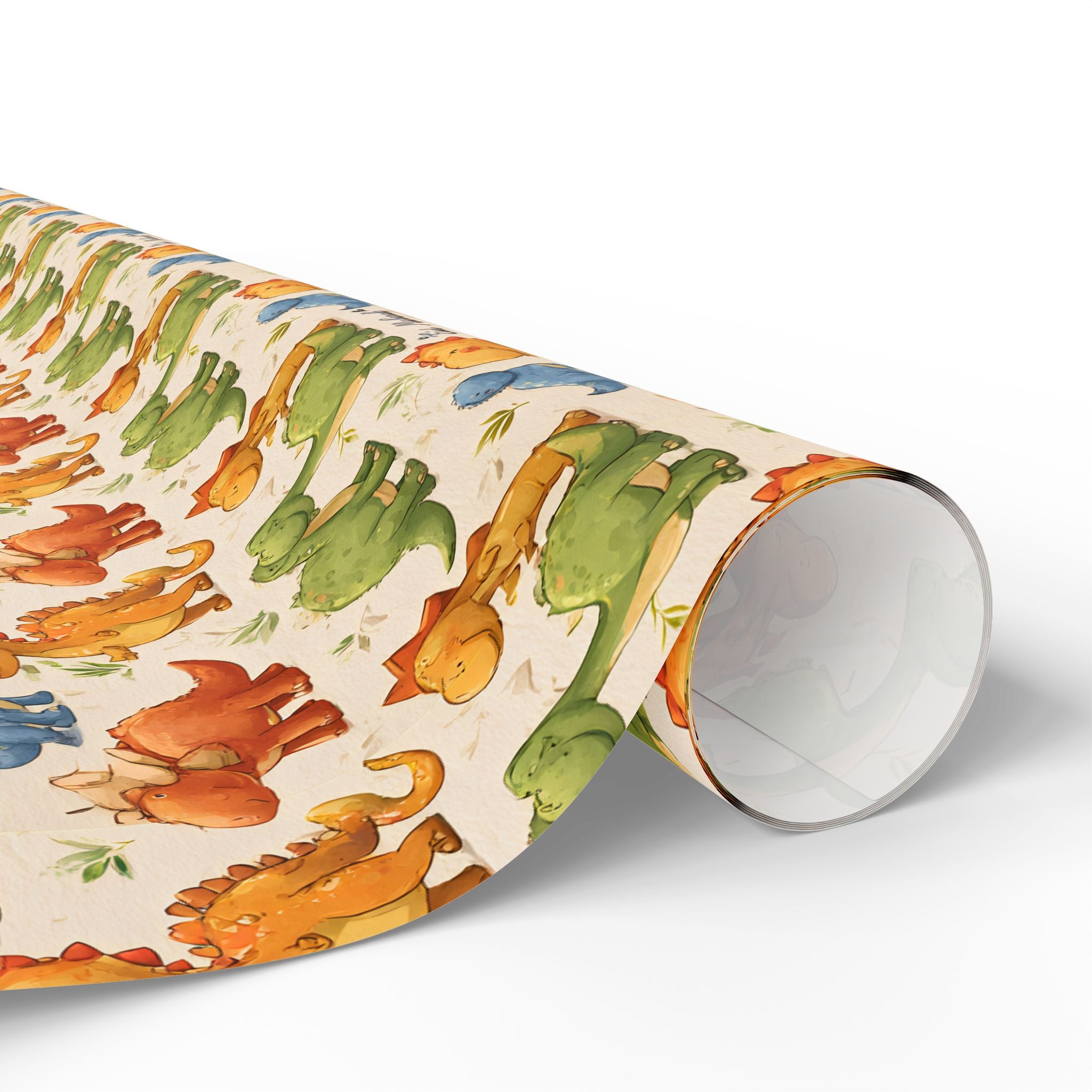 Kids Eid Mubarak Wrapping Paper | Cute Dinosaur Eid Gift Wrap | Fun Islamic Gift Wrap for Children